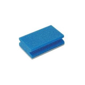 Non-Scratch Finger Grip Sponge Scourer - Blue