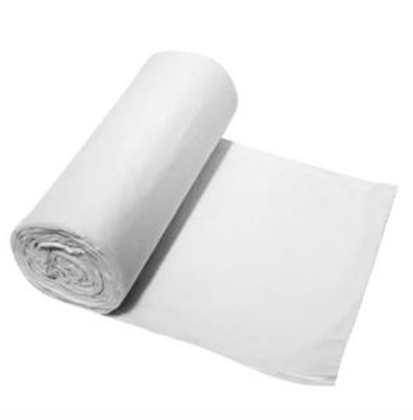 Picture of x3000 White Pedal Bin Liner Rolled CHSA M/Duty 11x17x17" 275x425x425mm