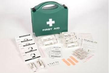 HSE First Aid Kit 10 Person - Green Case