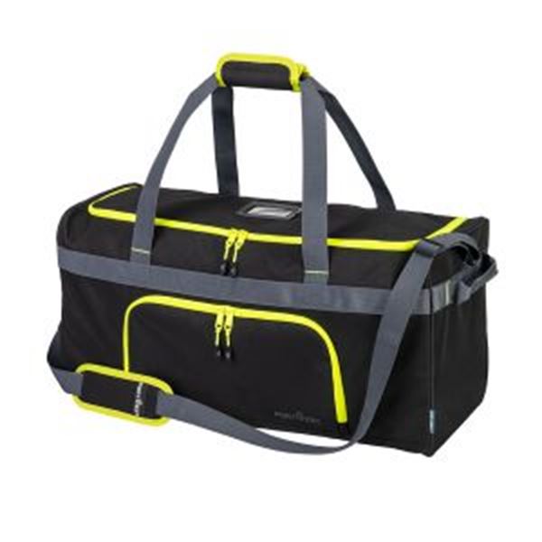 Picture of Duffle Bag 60lt - Black/Yellow
