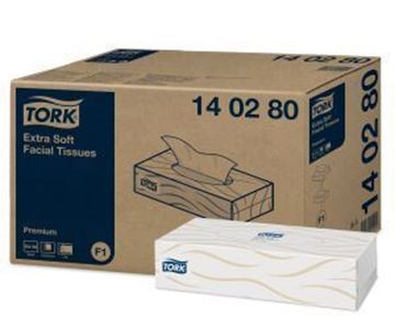 Tork Extra Soft 2ply Facial Tissues 30x100s F1