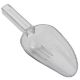 Show details for Ice Scoop 70z - Clear Plastic Drainer Picture of Ice Scoop 70z - Clear Plastic Drainer
