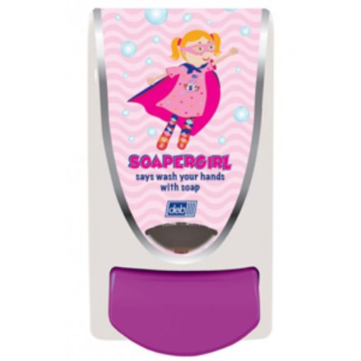 Picture of Soapergirl Childrens Hand Soap Cartridge Dispenser 