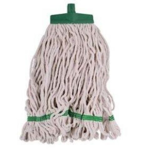 Picture of 455g/ 16oz Cotton Kentucky TriChange Mop Stayflat - Green Socket & Band