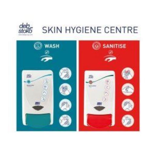 Picture of 2-Step Wash/Sanitise Skin Hygiene Centre 1lt
1xAntibac1000,1xSanitise1000 Dispensers