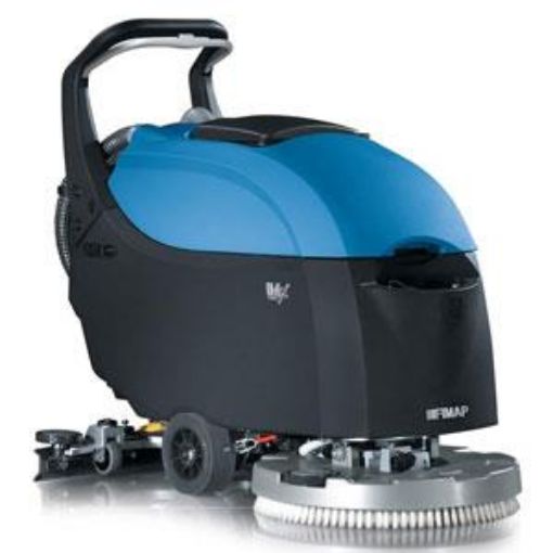 Picture of Fimap iMx B-CB Scrubber Drier & Charger, Excl. Drive Disc & Brush, Batteries 