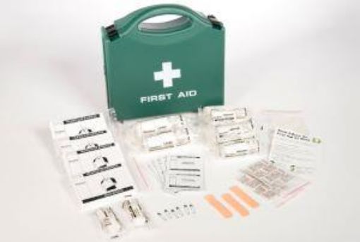 Picture of HSE First Aid Kit 10 Person - Green Case