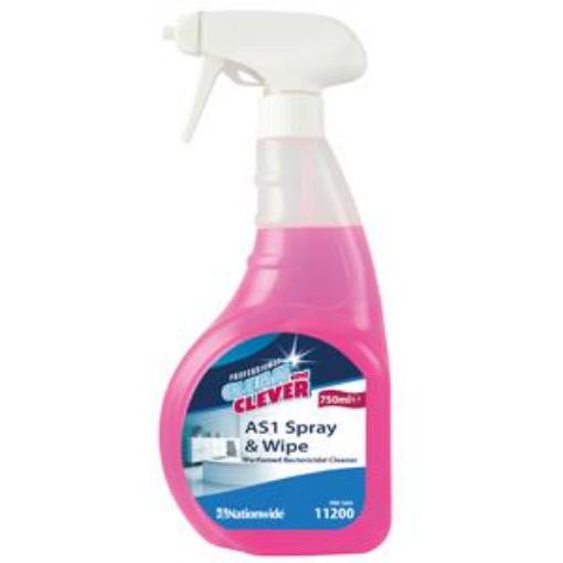 Picture of Clean & Clever AS1 Spray Wipe Surface Cleaner