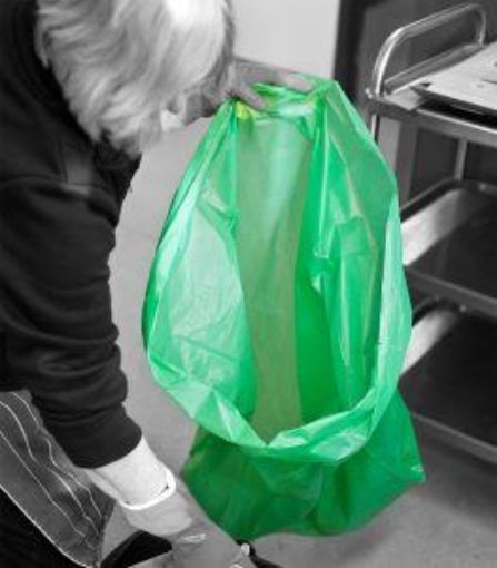 Picture of x200 Green Sack HDuty 18x29x38" CHSA 15kg 457x737x965mm   