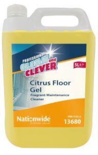 Picture of Clean & Clever Citrus Floor Gel - Lemon Fragrance