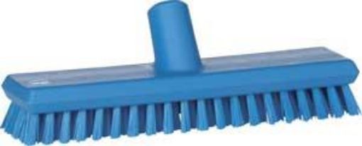 Picture of 27cm/ 11" Vikan Deck Scrub Waterfed Stiff - Blue 