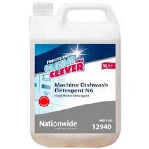 Picture of Clean & Clever Machine Dishwash Detergent N6 - HW (5lt)