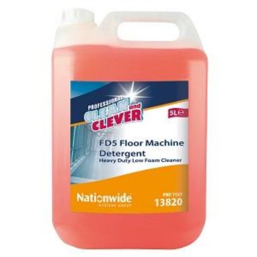 Picture of Clean & Clever FD5 Floor Machine Detergent HDuty (5lt)