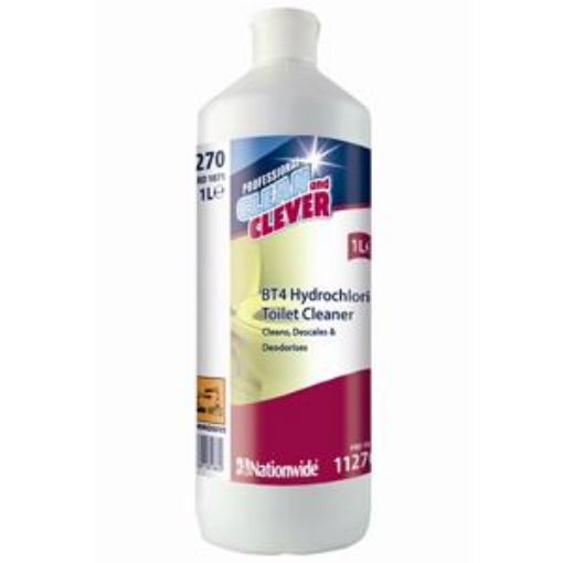 Picture of Clean & Clever BT4 Hydrochloric Toilet Cleaner (1lt)