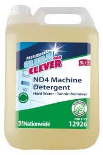 Picture of Clean & Clever ND4 Machine Dishwash Detergent - HW (5lt)