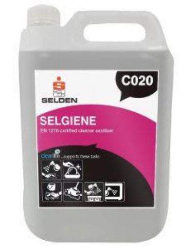 Picture of 2x5lt Selgiene Antibacterial Cleaner Sanitiser - Non Tainting 