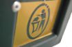 Picture of 94lt Squire Plastic Litter Bin - Green 