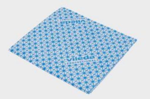 Picture of Vileda Mediumweight Cloth 44x37cm - Blue