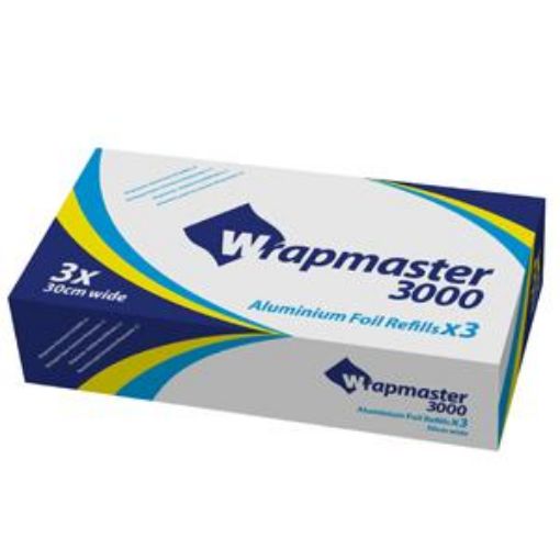 Picture of x3 30cm/ 12" x90m Aluminium Foil Wrapmaster 3000