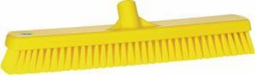 Picture of 47cm/ 18" Vikan Wall Floor Brush Stiff - Yellow