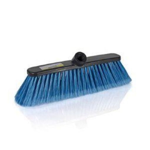 Picture of 30cm/ 12" Economy Brush Head Soft - Blue/Grey