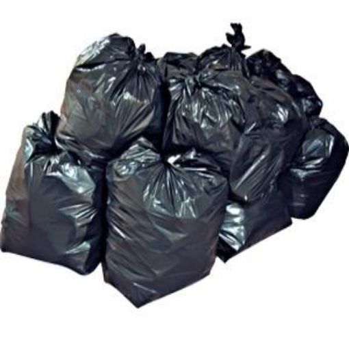 Picture of x200 Black Sack MDuty 18x29x39" CHSA 10kg 457x737x965mm