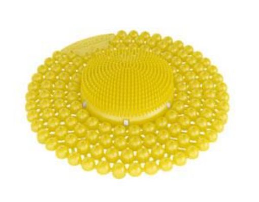 Picture of P-Screen Bubble/Bristle  60 day Urinal Mat - Mango  Yellow