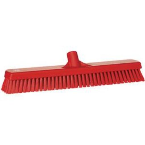 Picture of 47cm/ 18" Vikan Wall Floor Brush Stiff -  Red