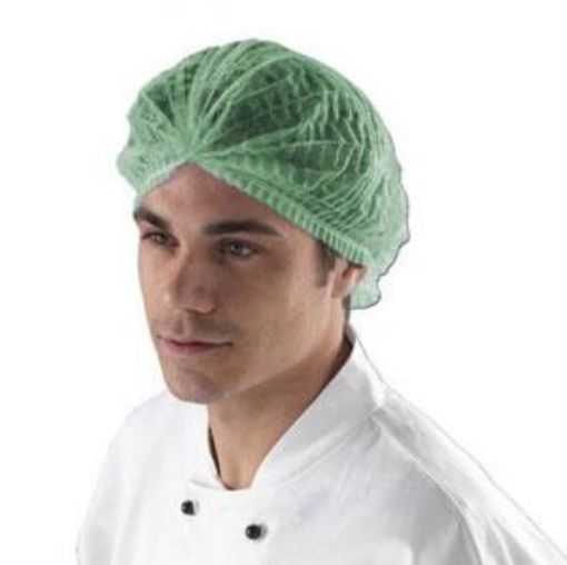 Picture of Shield Disposable Mob Caps Double Stitched Non Detectable - Green