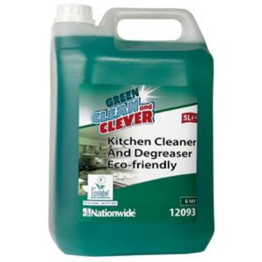 Picture of 2x5lt Green & Clever Kitchen Cleaner Degreaser