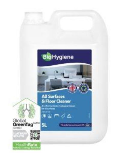 Picture of 2x5lt BioHygiene All Surfaces & Floor Cleaner Conc. 1:200