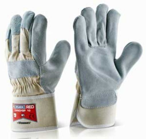 Picture of High Quality Canadian Rigger Glove - Grey Large