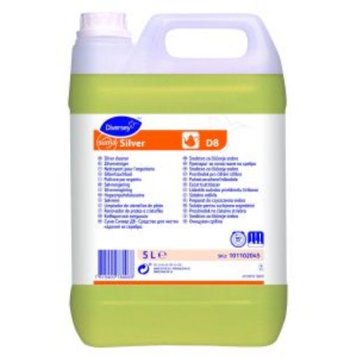 Picture of 2x5lt D8 Suma Silver - Silver Cleaner