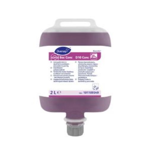 Picture of Suma Bac D10 Conc. 2lt Pouch Kitchen Cleaner Sanitizer 