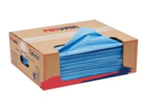 Picture of Tufwipe™ Folded Blue Wiper