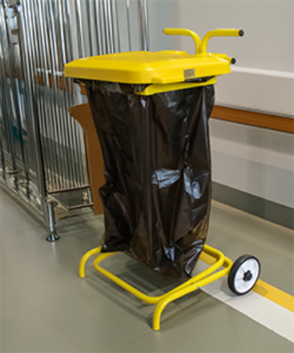Picture of STIK Semi Mobile Sack Holder - Yellow