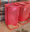 Picture of STIK Open Top Sackholder - Red
