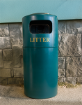 Picture of 100lt Duke Free Standing Polyethelyne Litter Bin - Green