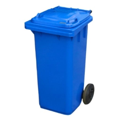 Picture of 120lt Wheeled Bin Plastic - Blue