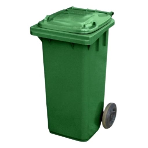 Picture of 120lt Wheeled Bin Plastic - Green
