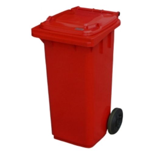 Picture of 120lt Wheeled Bin Plastic - Red