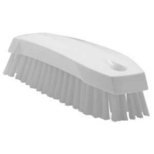 Picture of 165mm/ 7" Vikan Hand Scrubbing Brush Medium - White