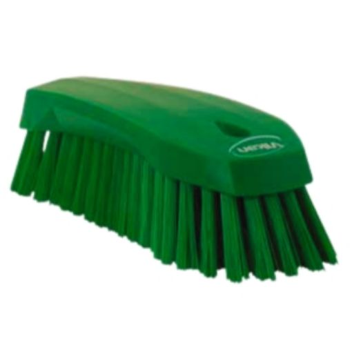 Picture of 20cm/ 7.5" Vikan Hand Scrub Brush Hard - Green
