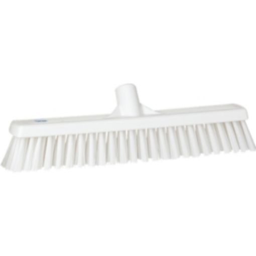 Picture of 41cm/ 16"  Vikan Platform Soft/Hard  Broom - White