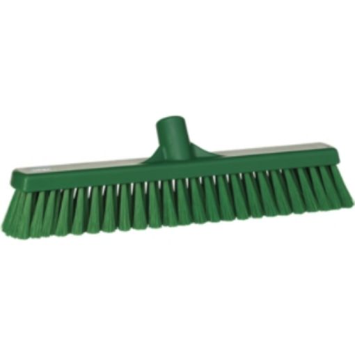 Picture of 41cm/ 16" Vikan Soft Platform Brush - Green