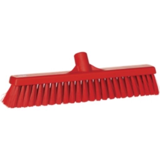 Picture of 41cm/ 16" Vikan Soft Platform Brush - Red