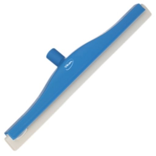 Picture of 50cm Vikan Swivel Neck Floor Squeegee (foam cassette) - Blue