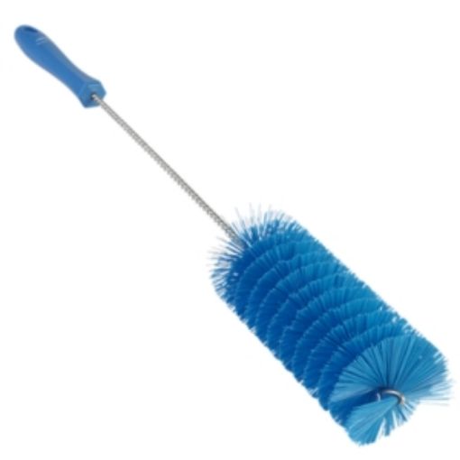 Picture of 51cm/ 20" Tube Tube Cleaner Brush Hard 40mm dia - Blue