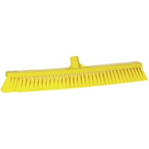 Picture of 61cm/ 24" Vikan Platform Brush Soft - Yellow