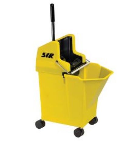Picture of 9lt SYR Duo Press Mop Bucket - Yellow
